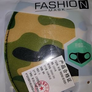 Fashion Face Mask Camouflage NEW